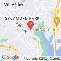 View Map of 61 Camino Alto,Mill Valley,CA,94941